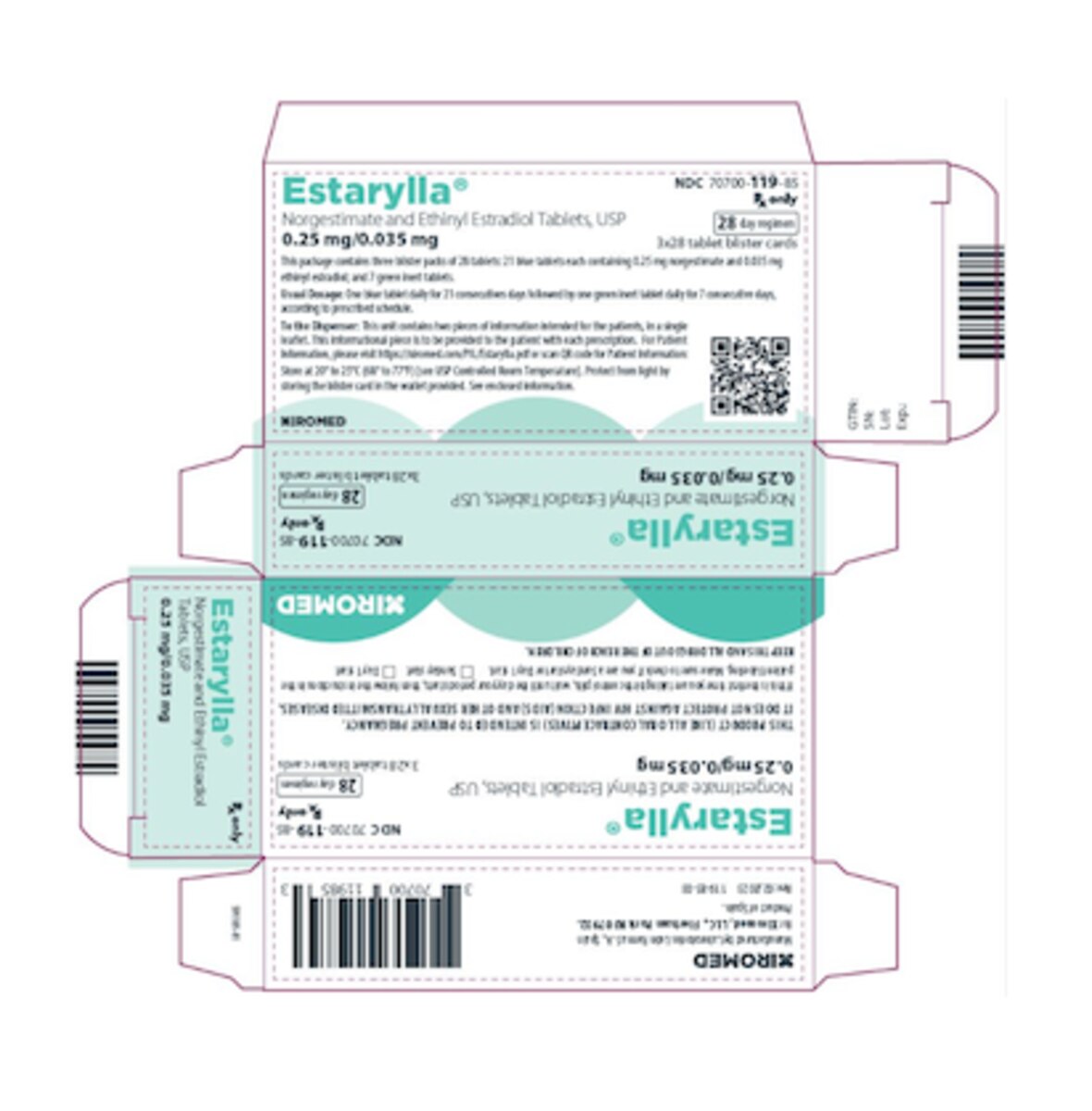 ESTARYLLA TAB 3X28 BP